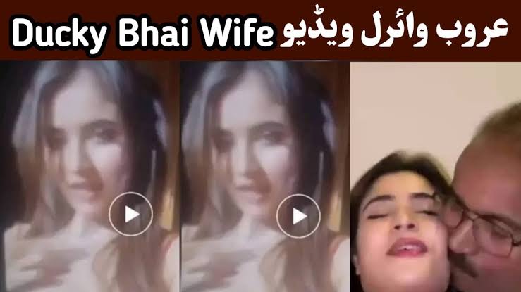 Leaked Video Today New Viral Video- ducky bhai Wife New Viral Video Aroob Jatoi Link 