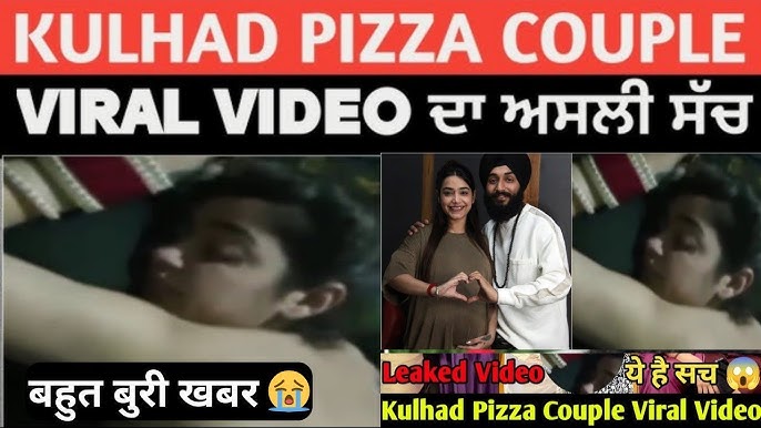 Viral Kulhad Pizza Couple Original YouTube Video , Kulhad Pizza Viral Video Download