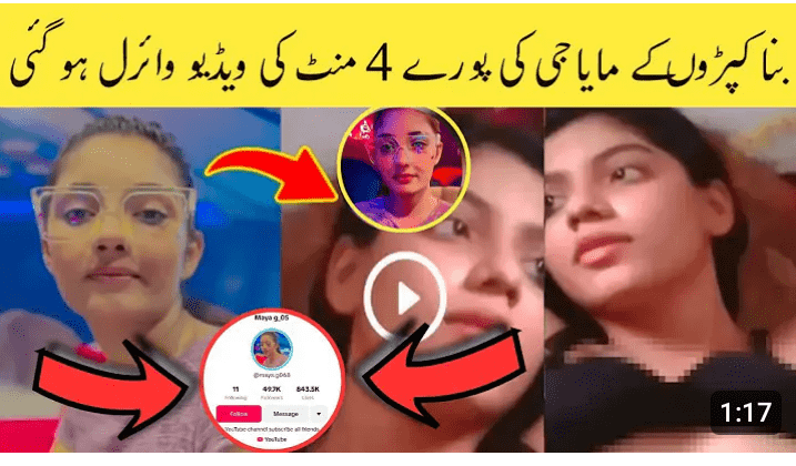 Maya G TIKTOKER VIRAL VIDEO LEAKDED 100% REAL VIDEO